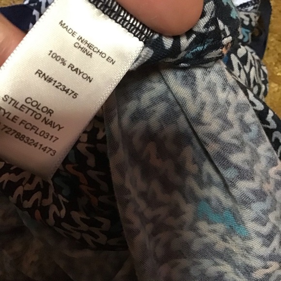 French connection stiletto navy midi dress - Picture 4 of 10